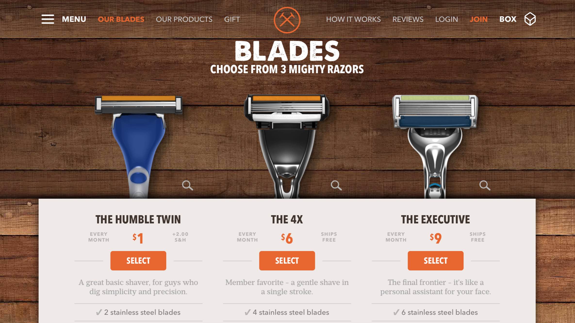 Ultimate User Experience (UX) Profiles: Dollar Shave Club | Cuppa SEO