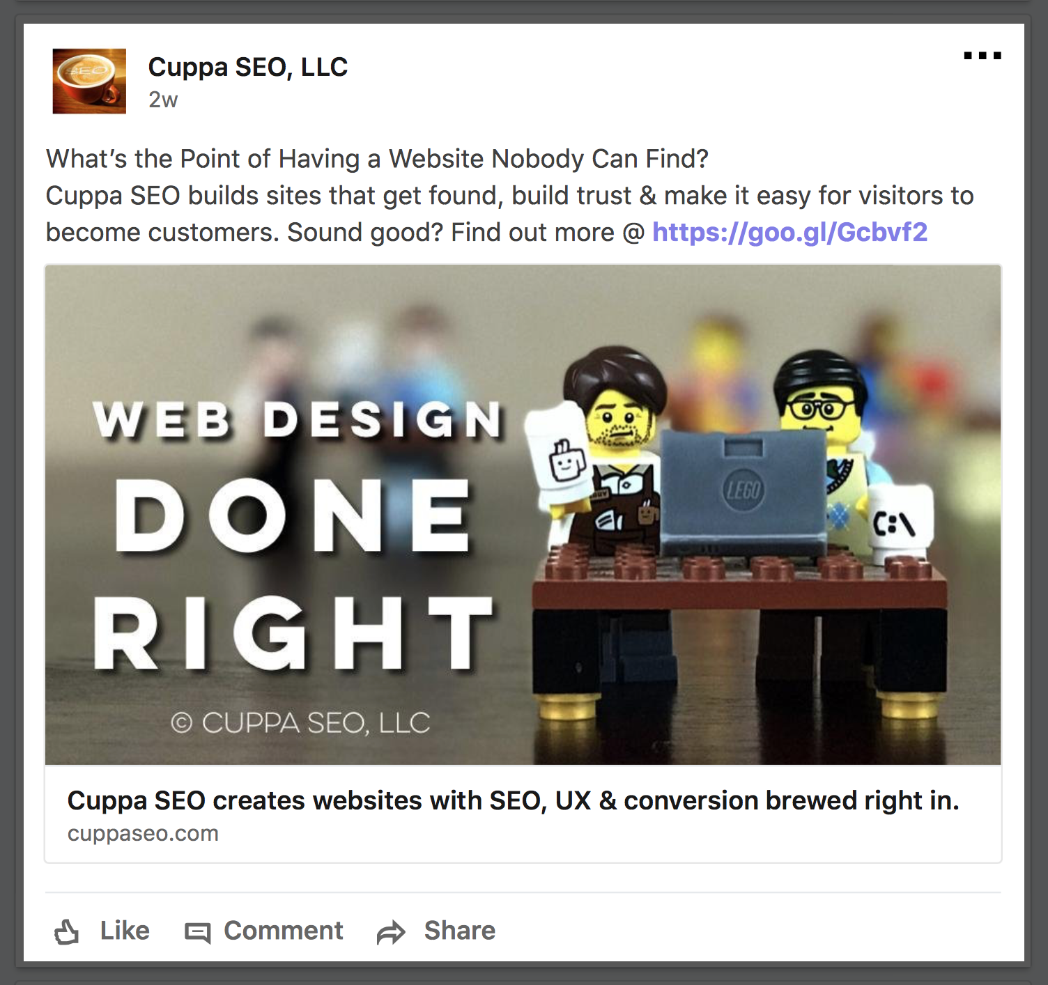 Conversion and Social Media by Cuppa SEO Web Design